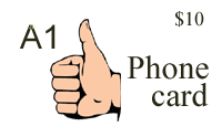 A1 Phone Card $10 - International Calling Cards