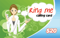 Ring Me Calling Card $20 - International Calling Cards