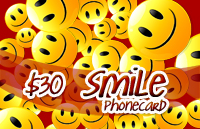 Smile Phone Card $30 - International Calling Cards