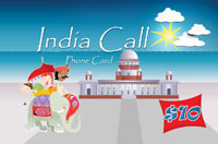 India Call $10 - International Calling Cards